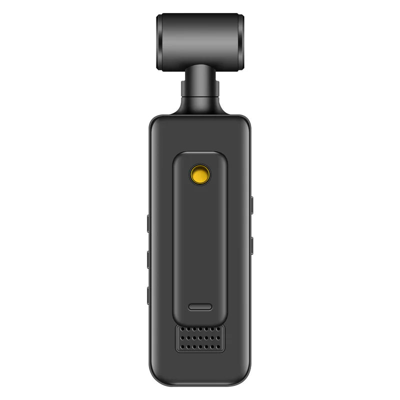 4K Pocket Camera Recorder – Portable Video Camera with 180° Rotation & Night Vision