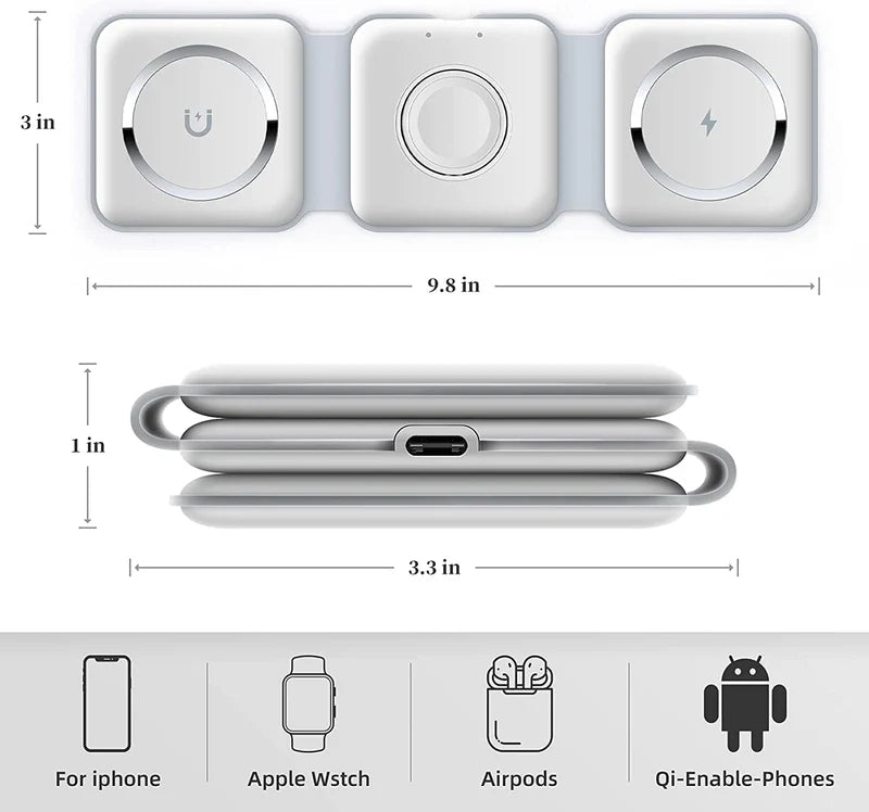 3-in-1 Wireless Charging Station
