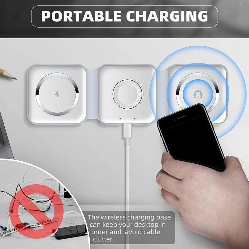 3-in-1 Wireless Charging Station