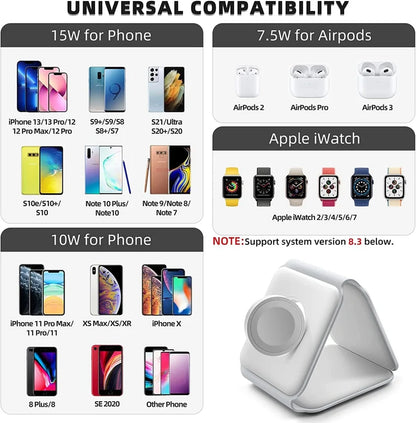 3-in-1 Wireless Charging Station