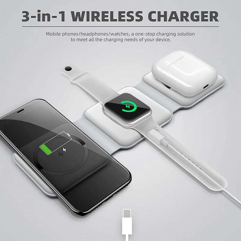 3-in-1 Wireless Charging Station