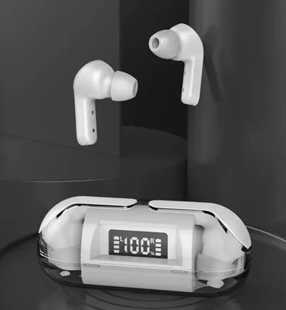 Air 33 Transparent Wireless Earbuds – ENC Noise Cancelling Bluetooth Earphones
