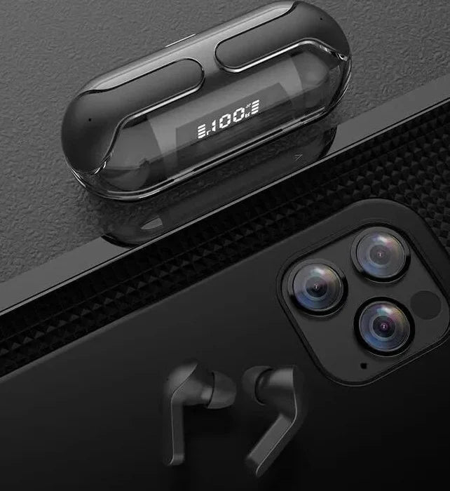 Air 33 Transparent Wireless Earbuds – ENC Noise Cancelling Bluetooth Earphones