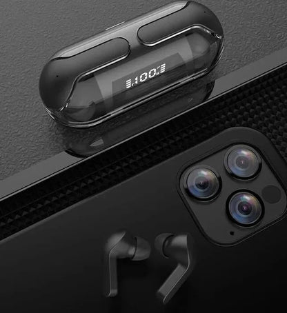 Air 33 Transparent Wireless Earbuds – ENC Noise Cancelling Bluetooth Earphones