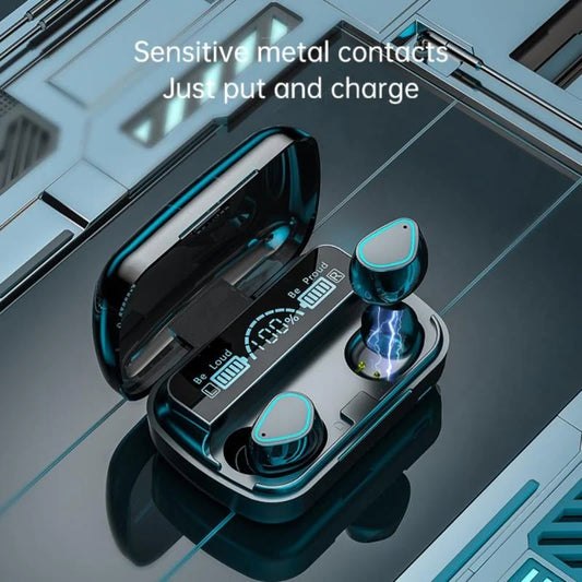 M30 Pro TWS Wireless Earbuds – Bluetooth 5.2 IPX7 Waterproof with 2000mAh Case