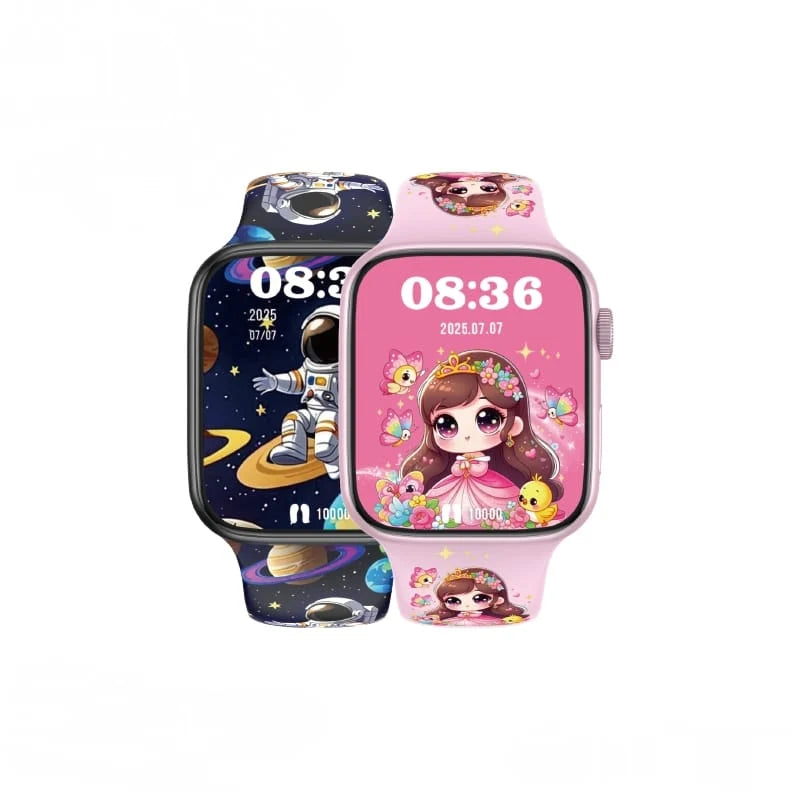 Modio MW20 Mini Kids Smart Watch – 36mm with Interchangeable Cartoon Straps