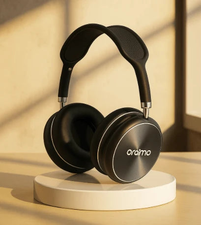 Oraimo i15 Stereo Wireless Headset – Bluetooth 5.3 with Active Noise Cancellation (ANC)