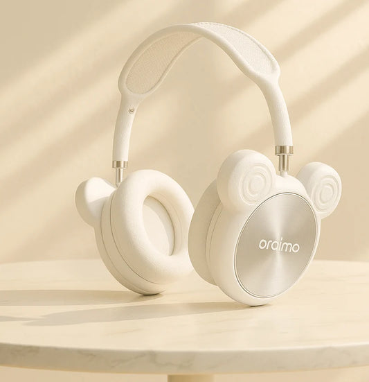 Oraimo Wireless Headset – Bluetooth 5.0 Kids & Teens Headphones with Bear-Ear Design
