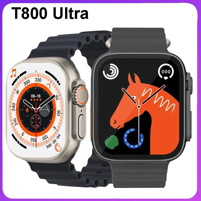 T800 Smartwatch 1.99" – Bluetooth Call Smartwatch with Fitness & Health Tracking