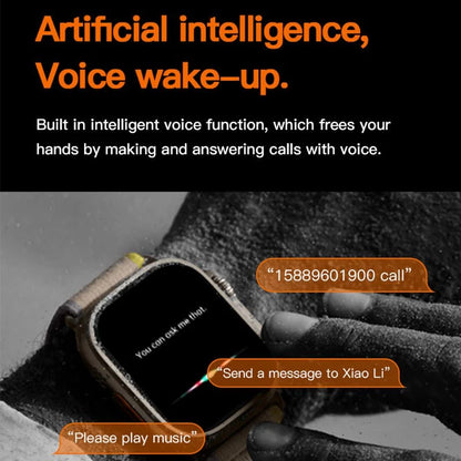 T800 Smartwatch 1.99" – Bluetooth Call Smartwatch with Fitness & Health Tracking