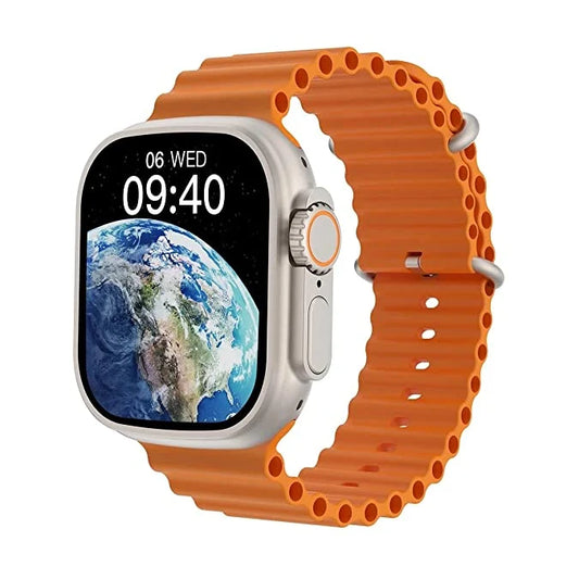 X8 Ultra Max Smartwatch – Bluetooth Watch with Wireless Charging & 18-Day Standby